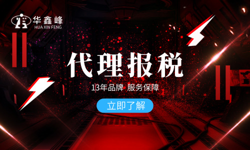 代理报税 代理报税